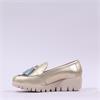 Wonders Fly Tassle Slip On Wedge - Gold